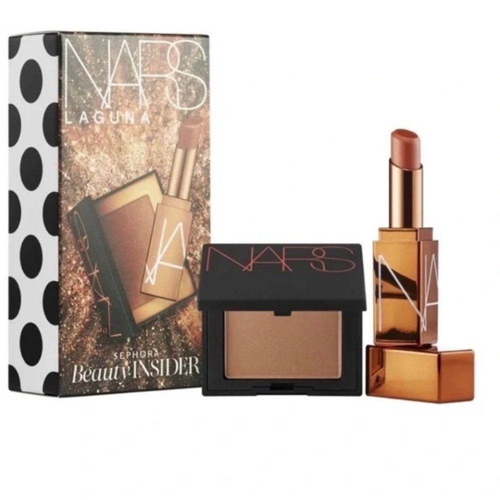 NWT-NARS Laguna Mini Set bronzer and lip balm